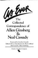 Cover of: As Ever, Collected Correspondence of Allen Ginsberg and Neal Cassady.