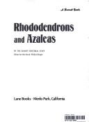 Cover of: Rhododendrons and azaleas