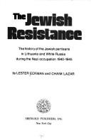 Cover of: The Jewish resistance by Lester Samuel Eckman