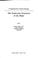 Cover of: The Endocrine functions of the brain