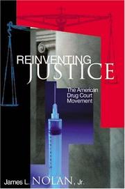 Cover of: Reinventing Justice: The American Drug Court Movement (Princeton Studies in Cultural Sociology)