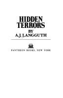 Cover of: Hidden terrors by A. J. Langguth