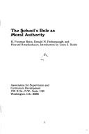 Cover of: The school's role as moral authority