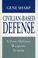 Cover of: Civilian-based defense
