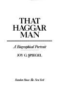 That Haggar man by Joy G. Spiegel