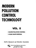 Cover of: Modern pollution control technology by Research and Education Association, Research and Education Association