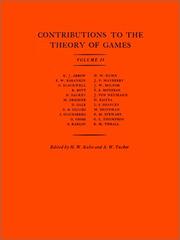 Cover of: Contributions to the Theory of Games, Volume II. (AM-28) (Annals of Mathematics Studies) by 