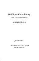 Cover of: Old Norse court poetry by Roberta Frank