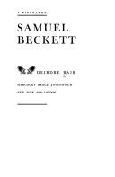 Cover of: Samuel Beckett by Deirdre Bair