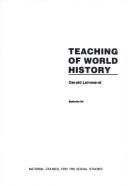 Cover of: Teaching of world history