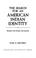 Cover of: The search for an American Indian identity