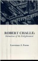 Robert Challe: intimations of the Enlightenment by Lawrence J. Forno