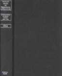 Cover of: Cumulative author index for Poole's index to periodical literature, 1802-1906. by William Frederick Poole, C. Edward Wall, C. Edward Wall