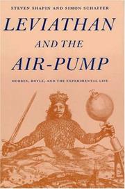 Cover of: Leviathan and the Air Pump: Hobbes, Boyle, and the Experimental Life
