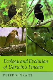 Cover of: Ecology and evolution of Darwin's finches by Peter R. Grant