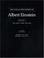 Cover of: The collected papers of Albert Einstein