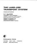 Cover of: The land-use/transport system: analysis and synthesis