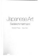 Cover of: Japanese art. by Hartmann, Sadakichi