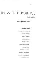 Cover of: Foreign policy in world politics. by Macridis, Roy C.