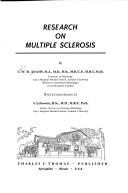 Cover of: Research on multiple sclerosis