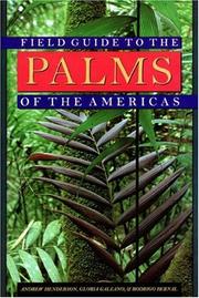 Cover of: Field guide to the palms of the Americas