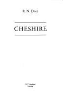 Cover of: Cheshire by Robert Norman Dore