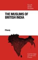 Cover of: The Muslims of British India by Peter Hardy