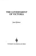 Cover of: The government of Victoria