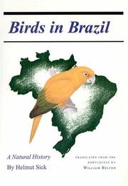 Cover of: Birds in Brazil: a natural history
