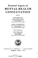 Cover of: Practical aspects of mental health consultation.