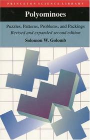 Cover of: Polyominoes by Solomon W. Golomb