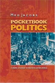 Cover of: Pocketbook politics: economic citizenship in twentieth-century America