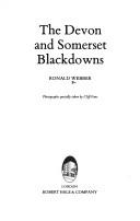 Cover of: The Devon and Somerset Blackdowns