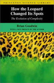 Cover of: How the Leopard Changed Its Spots : The Evolution of Complexity