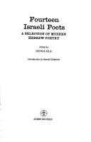 Cover of: Fourteen Israeli poets: a selection of modern Hebrew poetry