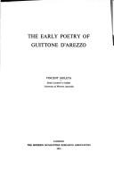 Cover of: The early poetry of Guittone d'Arezzo