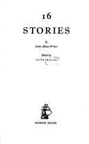 Cover of: 16 stories by South African writers