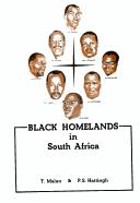 Cover of: Black homelands in South Africa