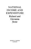 National income and expenditure by Stone, Richard