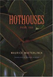 Cover of: Hothouses: poems 1889
