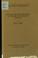 Cover of: Arrived ship and demurrage