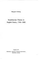 Scandinavian themes in English poetry, 1760-1800 by Margaret Omberg