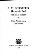 Cover of: E. M. Forster's Howards End: fiction as history