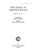 Cover of: The diary of Virginia Woolf by Virginia Woolf
