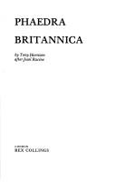 Cover of: Phaedra Britannica by Tony Harrison