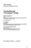 Cover of: Neuromedical and neurosurgical nursing by Gillian Purchese