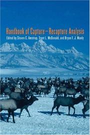 Cover of: Handbook of capture-recapture analysis by edited by Steven C. Amstrup, Trent L. McDonald, and Bryan F.J. Manly.
