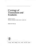 Cover of: Cytology of transudates and exudates