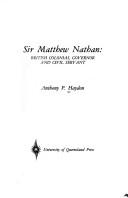 Sir Matthew Nathan by Anthony P. Haydon