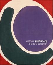 Cover of: Clement Greenberg by Bruce Guenther